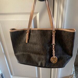 Michael Kors Brown Tote Bag